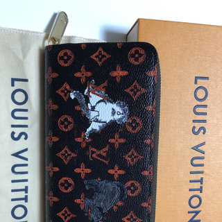 ルイヴィトン(LOUIS VUITTON)の新品…ルイヴィトン クルーズコレクション キャットグラム長財布ジッピーウォレット(財布)