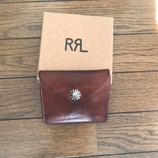 ダブルアールエル(RRL)のラルフRRLコンチョ財布(折り財布)