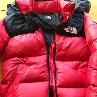 ザノースフェイス(THE NORTH FACE)のNorth Face ダウン 赤 USED(ダウンジャケット)