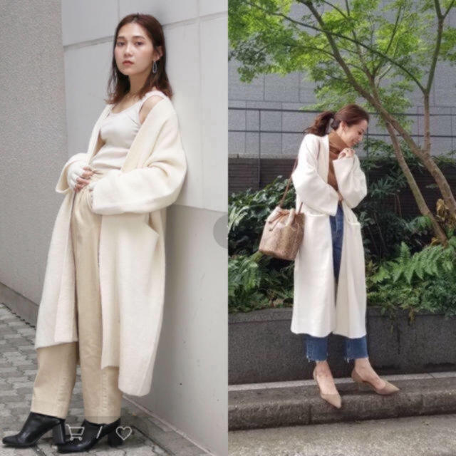 新品Ungridダブルフェイスニットガウン♡ 1