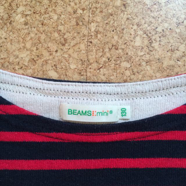 BEAMS(ビームス)のビームスミニ ボーダーT キッズ/ベビー/マタニティのキッズ服男の子用(90cm~)(その他)の商品写真