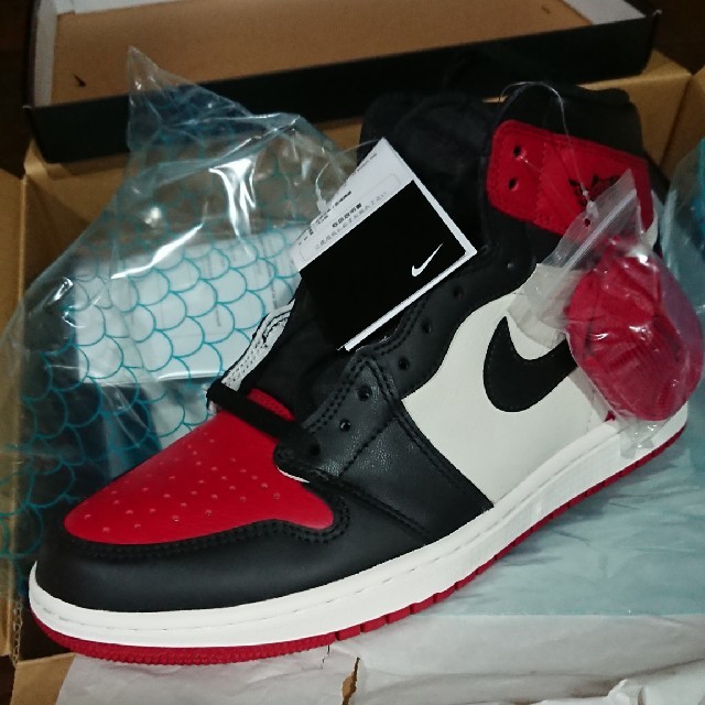 エア ジョーダン 1 レトロ HIGH OG Bred Toe