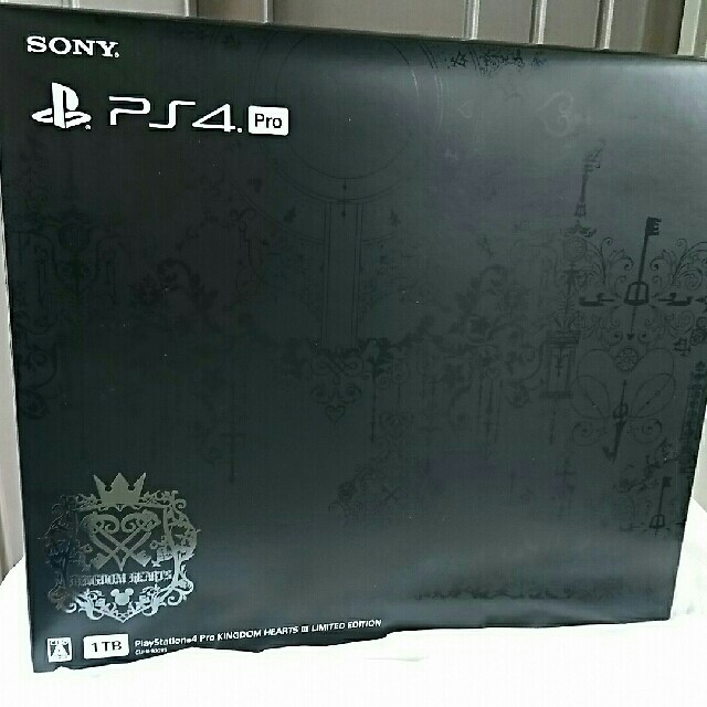 【希少!!】 PlayStation4 本体同梱版 キングダムハーツ3 Pro PlayStation4 新品未開封 - 家庭用ゲーム機本体