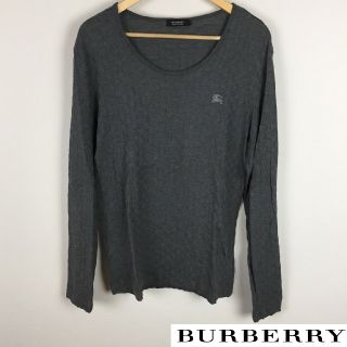 バーバリーブラックレーベル(BURBERRY BLACK LABEL)の美品 BURBERRY BLACK LABEL 長袖カットソー ブロックチェック(Tシャツ/カットソー(七分/長袖))