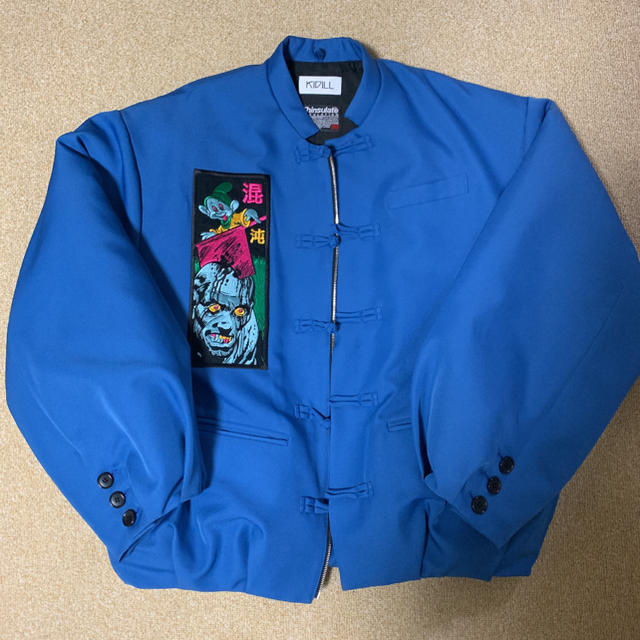 KIDILL 18aw Kung- Fu Jacket Blue 46