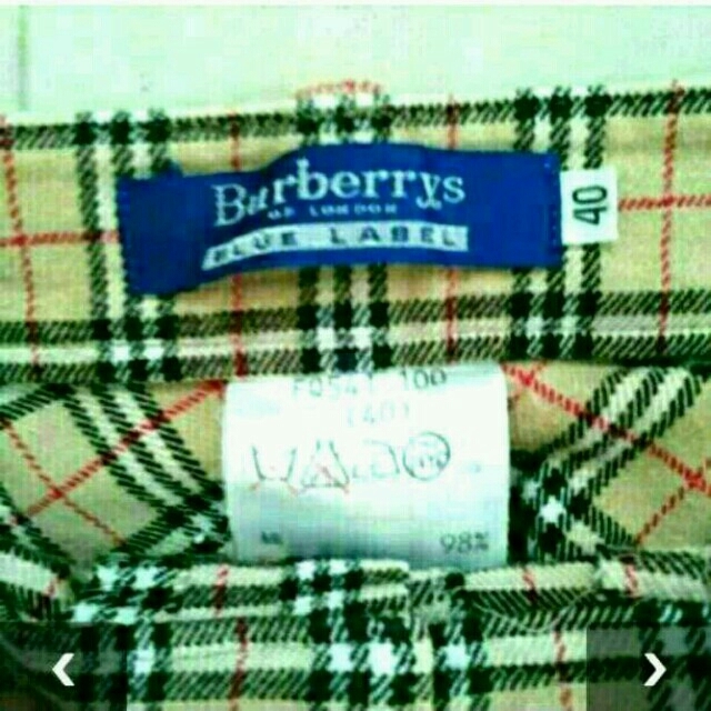 BURBERRY(バーバリー)のBurberry*定番ﾊﾟﾝﾂ* レディースのパンツ(オールインワン)の商品写真