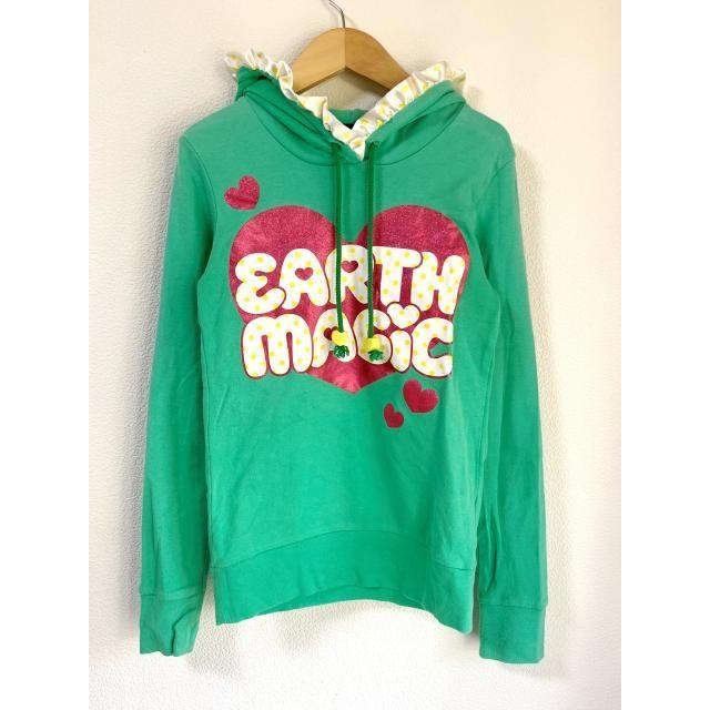 EARTHMAGIC(アースマジック)の6727　EARTHMAGIC　パーカー　150cm キッズ/ベビー/マタニティのキッズ服女の子用(90cm~)(ジャケット/上着)の商品写真