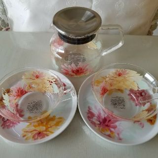 ローラアシュレイ(LAURA ASHLEY)のローラ・アシュレイ耐熱ティーポットセット(食器)