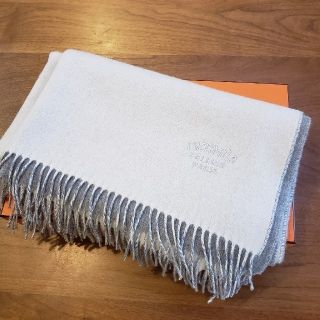 エルメス(Hermes)のHERMES カシミヤストール・ダブルフェイス(ストール/パシュミナ)