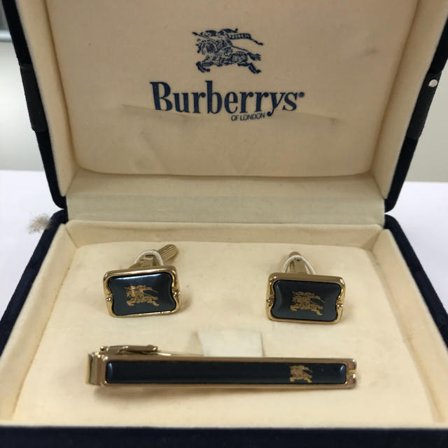 BURBERRY(バーバリー)のバーバリーカフス&ネクタイピン3点セット メンズのファッション小物(ネクタイピン)の商品写真