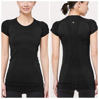 ルルレモン(lululemon)のルルレモン 極美品 Tシャツ ショートスリーブ ヨガウエア ランニングウエア(Tシャツ(半袖/袖なし))