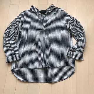 ベルメゾン(ベルメゾン)の【美品】ベルメゾン ギンガムチェックブラウス (シャツ/ブラウス(長袖/七分))