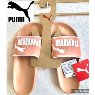 プーマ(PUMA)の新品未使用！ プーマ サンダル ピンク 24.0cm PUMA 送料無料(サンダル)