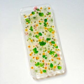 小花のiPhone6ケース(モバイルケース/カバー)