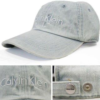 カルバンクライン(Calvin Klein)の【新品未使用】Calvin Kleinデニムキャップ‼︎値下げ‼(キャップ)