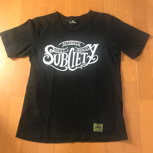 Subciety(サブサエティ)のSUBCIETY Tシャツ Mサイズ メンズのトップス(Tシャツ/カットソー(半袖/袖なし))の商品写真