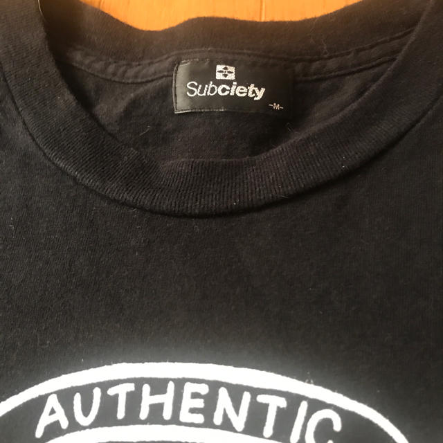 Subciety(サブサエティ)のSUBCIETY Tシャツ Mサイズ メンズのトップス(Tシャツ/カットソー(半袖/袖なし))の商品写真