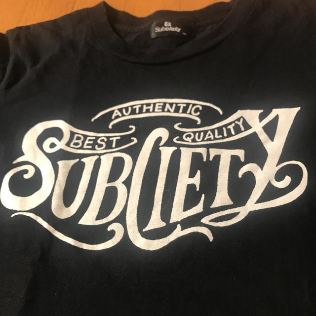 Subciety(サブサエティ)のSUBCIETY Tシャツ Mサイズ メンズのトップス(Tシャツ/カットソー(半袖/袖なし))の商品写真