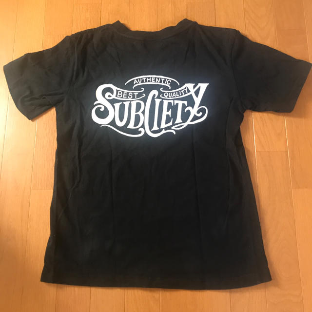 Subciety(サブサエティ)のSUBCIETY Tシャツ Mサイズ メンズのトップス(Tシャツ/カットソー(半袖/袖なし))の商品写真