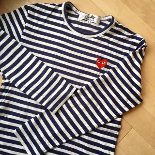 コムデギャルソン(COMME des GARCONS)のレディースも◎ギャルソンプレイ ボーダーT(Tシャツ/カットソー(七分/長袖))