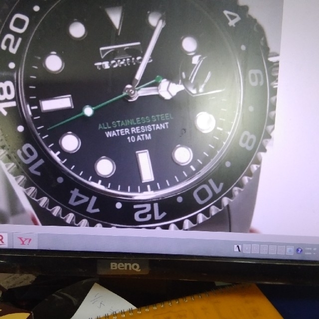 TECHNOS(テクノス)の新品未開封TECHNOS メンズ腕時計ダイバーモデル メンズの時計(腕時計(アナログ))の商品写真