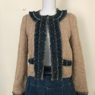 トゥービーシック(TO BE CHIC)のTO BE CHIC ジャケット(ノーカラージャケット)