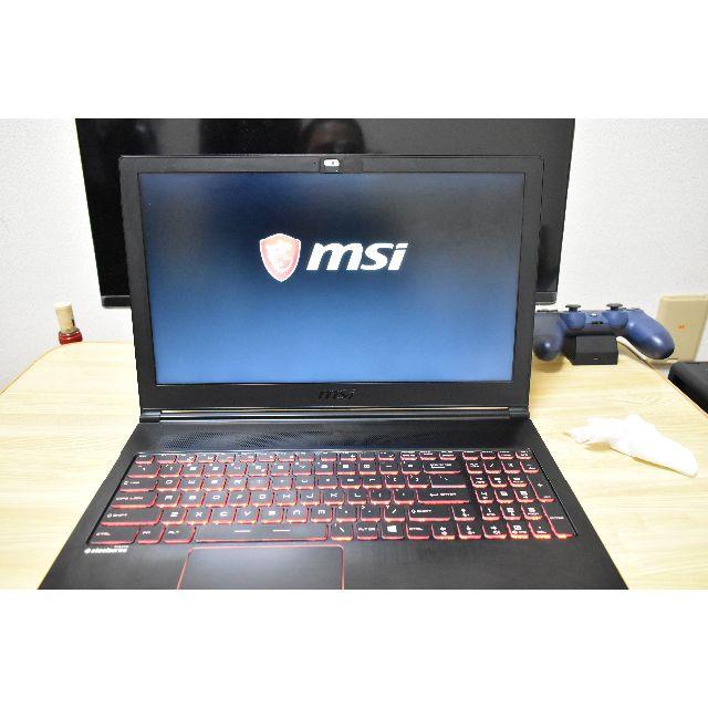 ノートPC MSI GS63VR 7RF Stealth GTX 1060 7700HQ