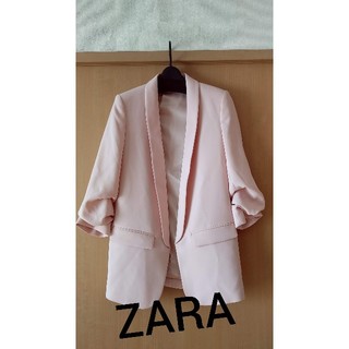 ザラ(ZARA)のコロレ様専用♪ZARA★人気デザイン♪ピンクジャケット(テーラードジャケット)