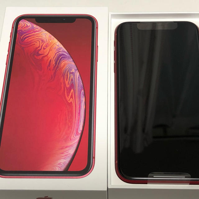 〔新品・未使用・SIMフリー〕iPhone XR 128GB 赤