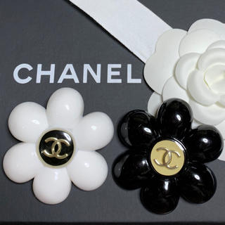 レア　シャネル　Chanel ココマーク　カメリア　花　ゴールド　ブローチ　美品