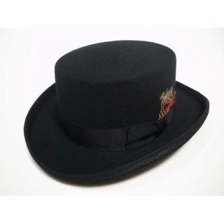 ニューヨークハット(NEW YORK HAT)のニューヨークハット Coachman フェルトハット 黒 L(ハット)