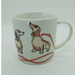 キャスキッドソン(Cath Kidston)の新品☆キャスキッドソン　モノドッグ （ダックスフンド）マグカップ（化粧箱入り）(食器)