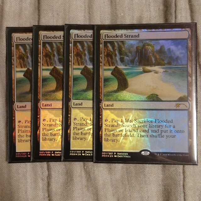 MTG 溢れかえる岸辺 プロモ foil 4枚 みけ様専用 MTG 溢れかえる岸辺 プロモ foil 4枚 みけ様専用