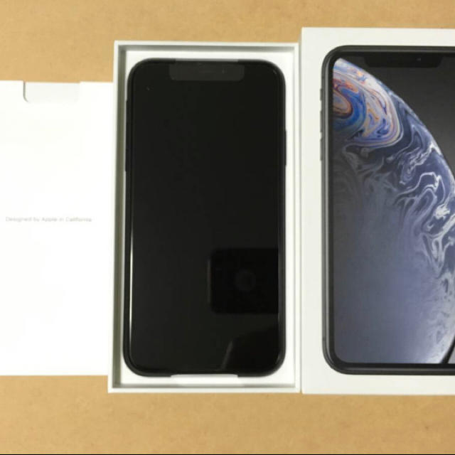 Apple(アップル)のクール様専用 IPhone XR 64GB BLACK SIMフリー スマホ/家電/カメラのスマートフォン/携帯電話(スマートフォン本体)の商品写真