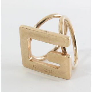 グッチ(Gucci)のグッチ スカーフリング ゴールド 正規品(バンダナ/スカーフ)