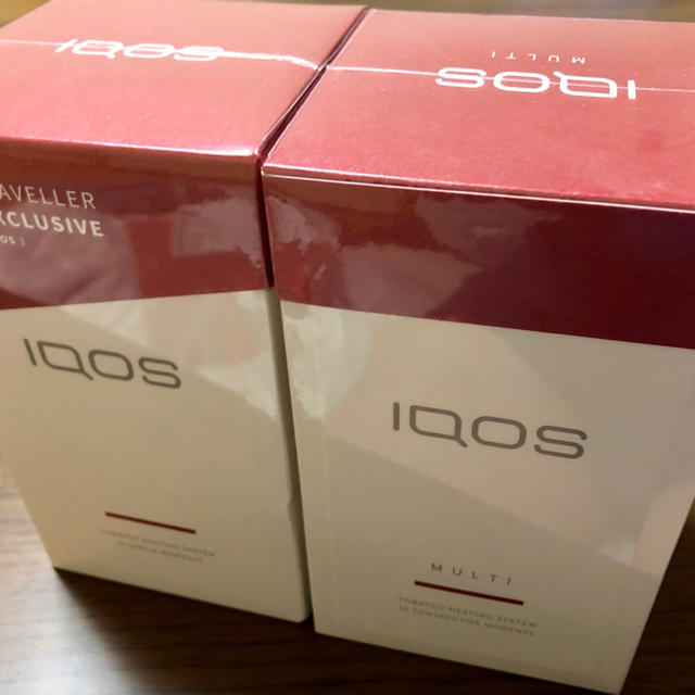 韓国限定 レシート有り IQOS3 ＋マルチセット レッド 新品未開封