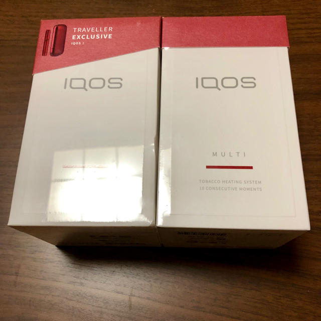 韓国限定 レシート有り IQOS3 ＋マルチセット レッド 新品未開封