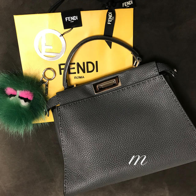 FENDI☆ピーカブー☆セレリア☆アスファルト