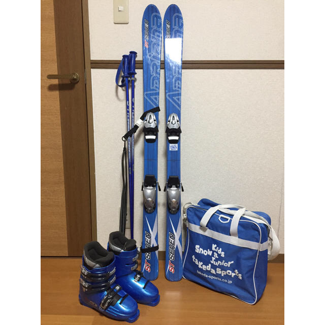 ジュニア スキー板 ブーツ セット お値下げの通販 by honey｜ラクマ