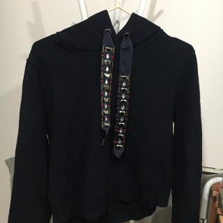 ザラ(ZARA)のZARA KNIT ザラニット パーカー (パーカー)