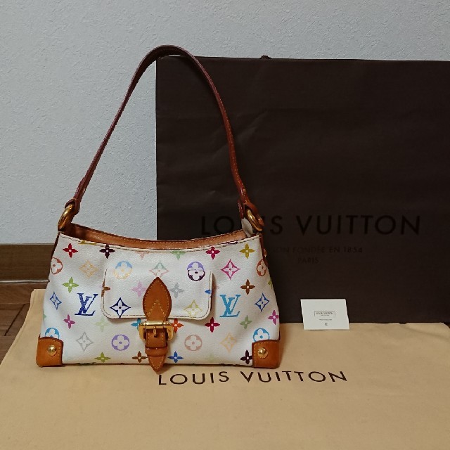 正規品LOUIS VUITTON 、マルチカラーバック