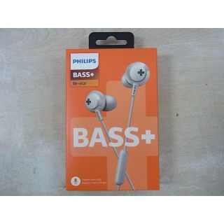 フィリップス(PHILIPS)の■PHILIPS■インナーイヤーヘッドホン■BASS+ ホワイト■新品■(ヘッドフォン/イヤフォン)