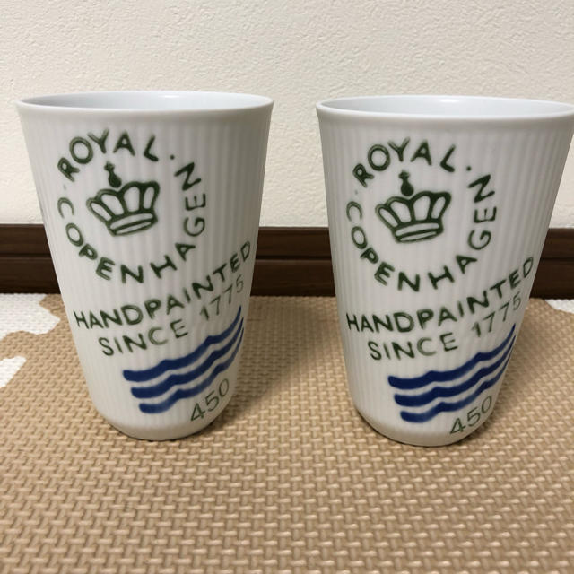 ROYAL COPENHAGEN - ロイヤルコペンハーゲン マグカップの通販 by kooo's shop｜ロイヤルコペンハーゲンならラクマ