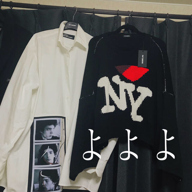 RAF SIMONS(ラフシモンズ)のRAF SIMOSN NY ニット セーター ポンチョ メンズのトップス(ニット/セーター)の商品写真