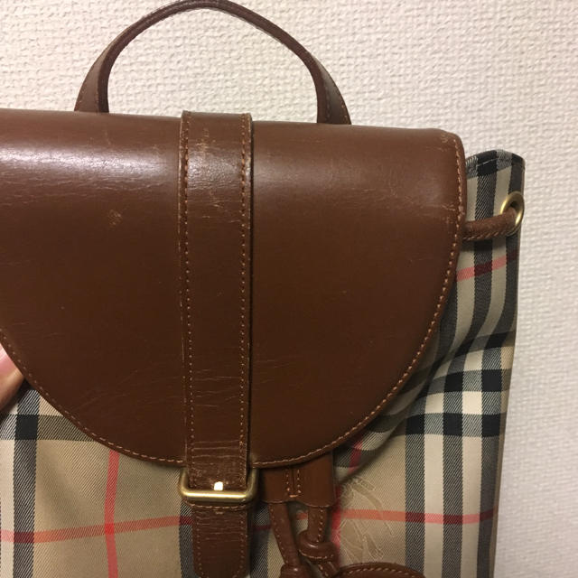 BURBERRY(バーバリー)の【ヴィンテージレア】バーバリー  リュックサック レディースのバッグ(リュック/バックパック)の商品写真