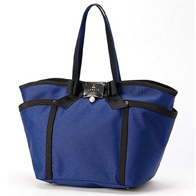 LANVIN en Bleu - 【最終お値下げ】美品★ランバンオンブルー ジュールバッグ★ネイビー