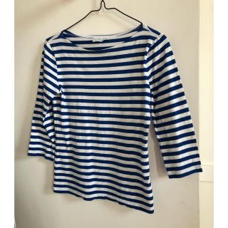 マリメッコ(marimekko)のchikachika様専用 マリメッコ ボーダー カットソー Tシャツ XS(カットソー(長袖/七分))