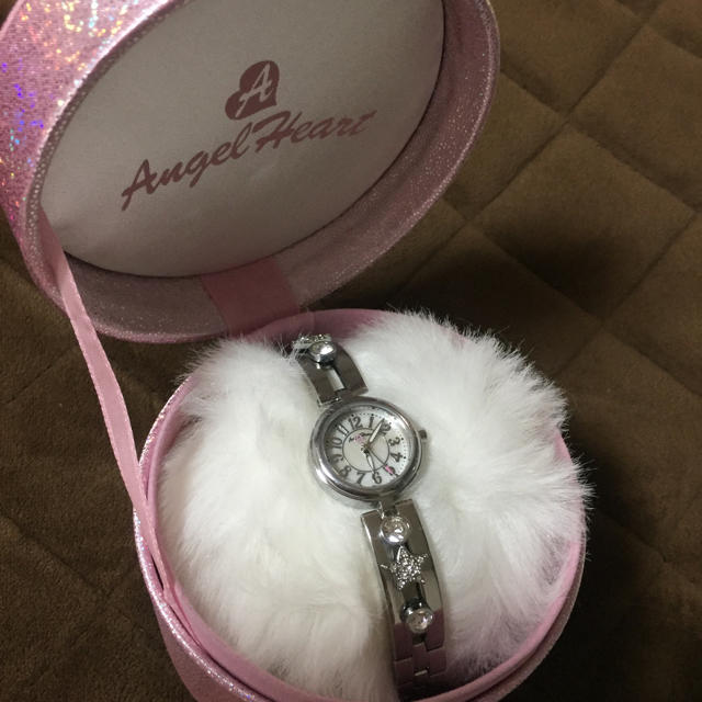 Angel Heart(エンジェルハート)の【値下げ！】AngelHeart♡腕時計♡シルバー レディースのファッション小物(腕時計)の商品写真