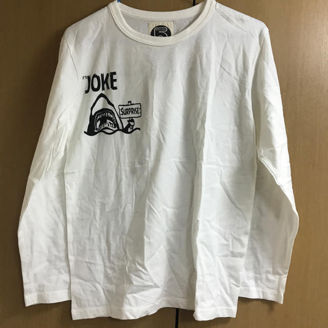 SUPER(スーパー)の新品 長袖 白色Tシャツ メンズのトップス(Tシャツ/カットソー(七分/長袖))の商品写真