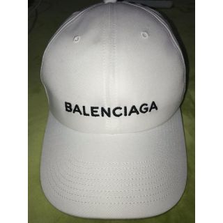 バレンシアガ(Balenciaga)の【正規品】BALENCIAGA ホワイトキャップ(キャップ)